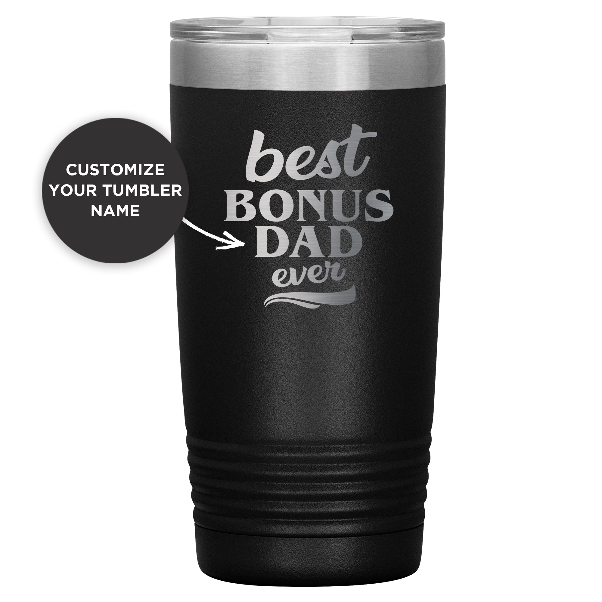 Best Bonus Mom & Dad Travel Tumbler