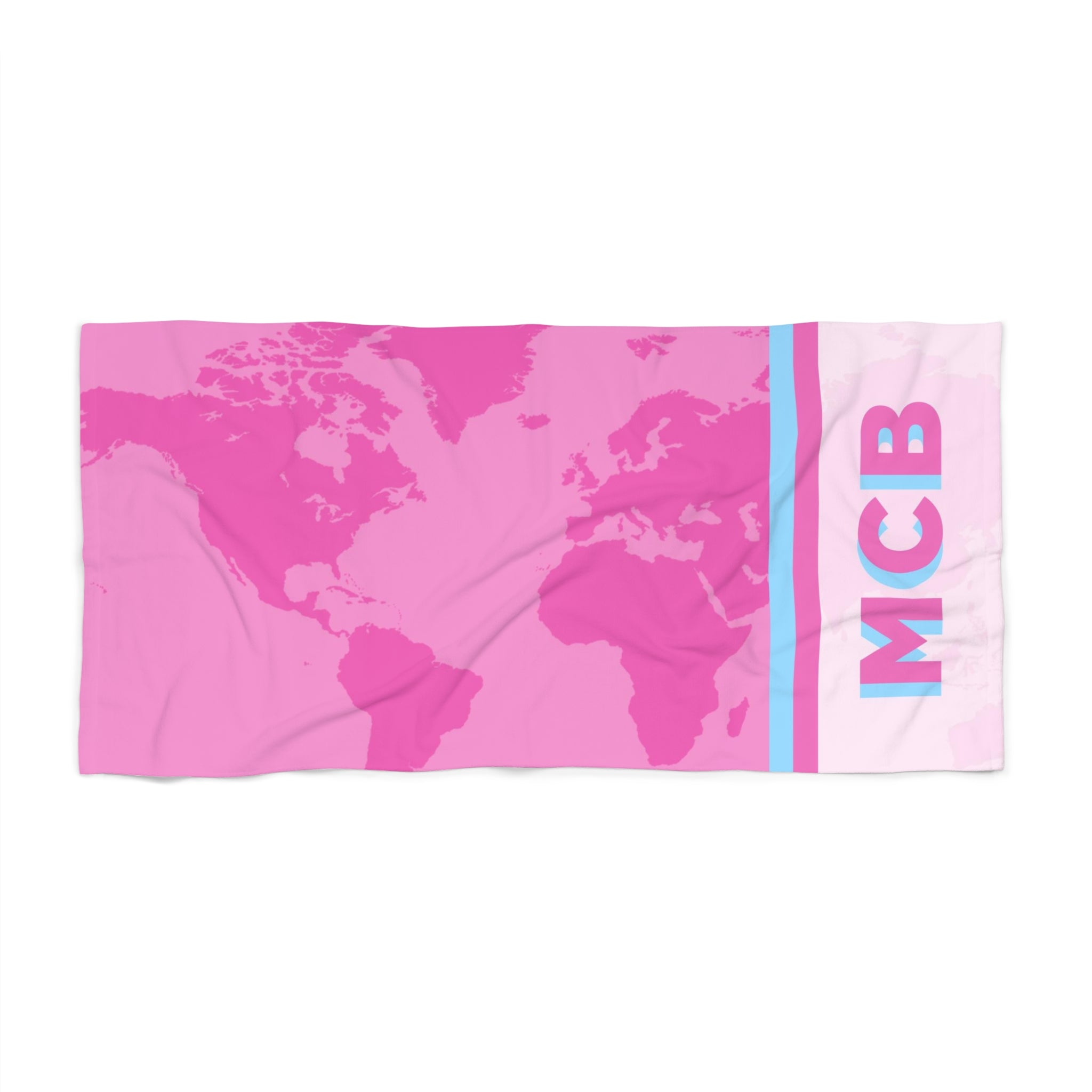 Personalized Planet Earth Beach Towel