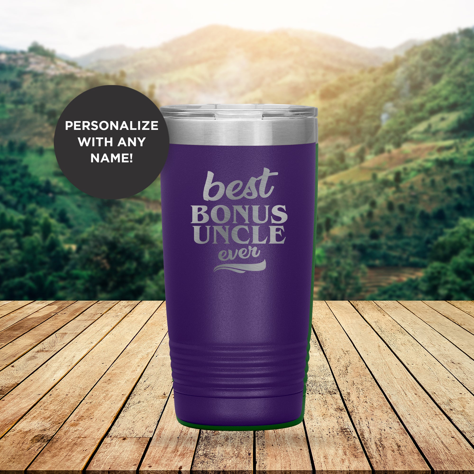 Best Bonus Mom & Dad Travel Tumbler