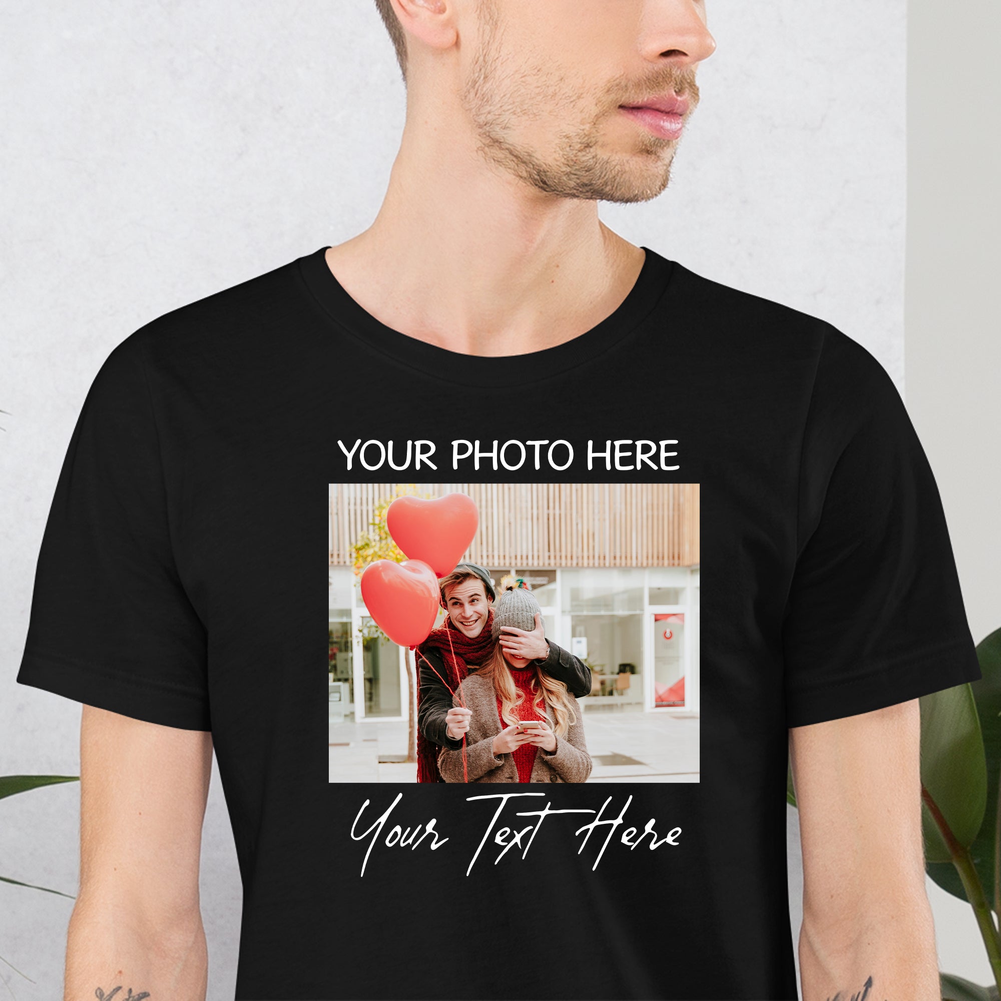 Custom Photo & Text Shirts