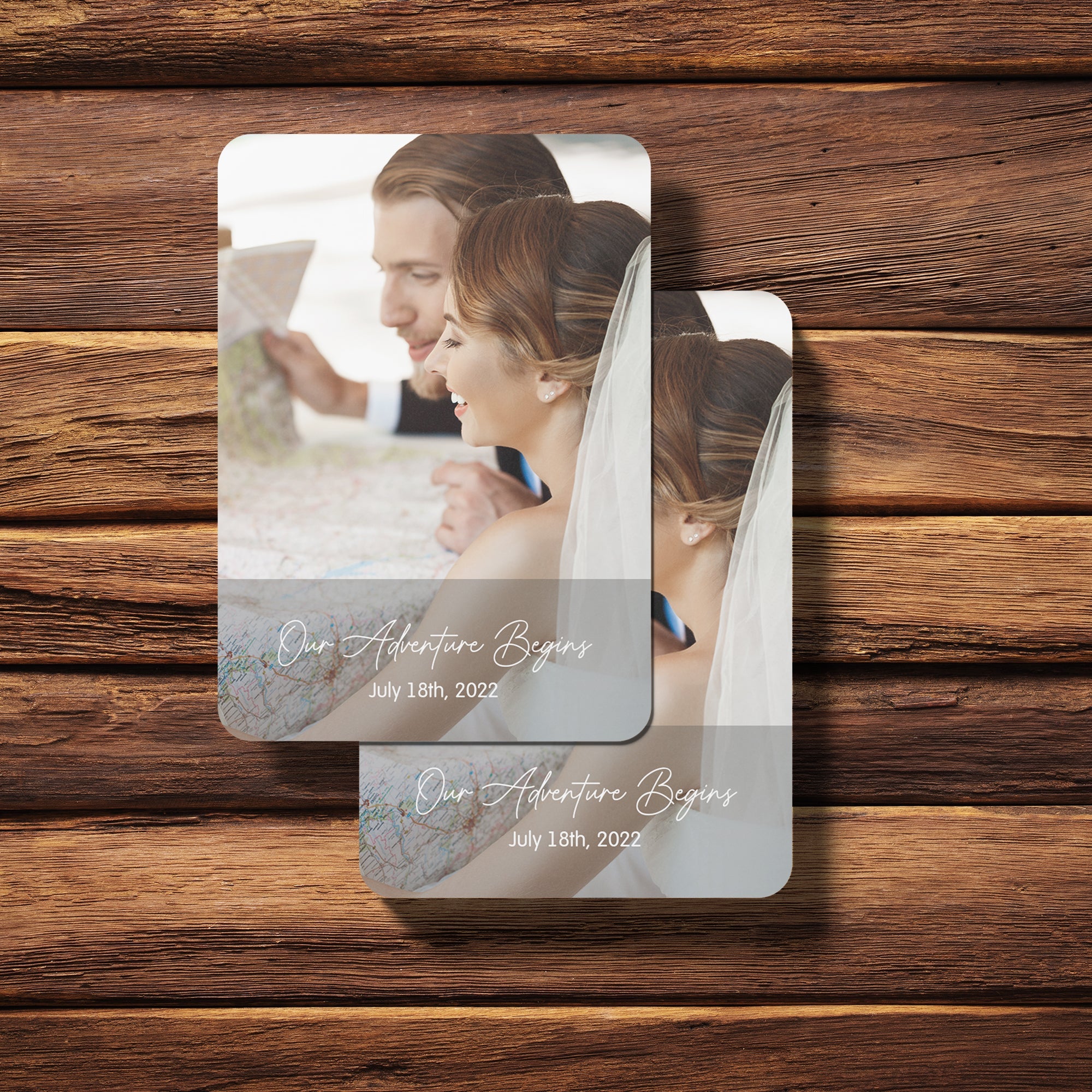 Special Memories Couple Photo Playing Cards