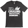 Today's Forecast - Asphalt Funny Unisex Cruise Shirts (Limited Quantity)