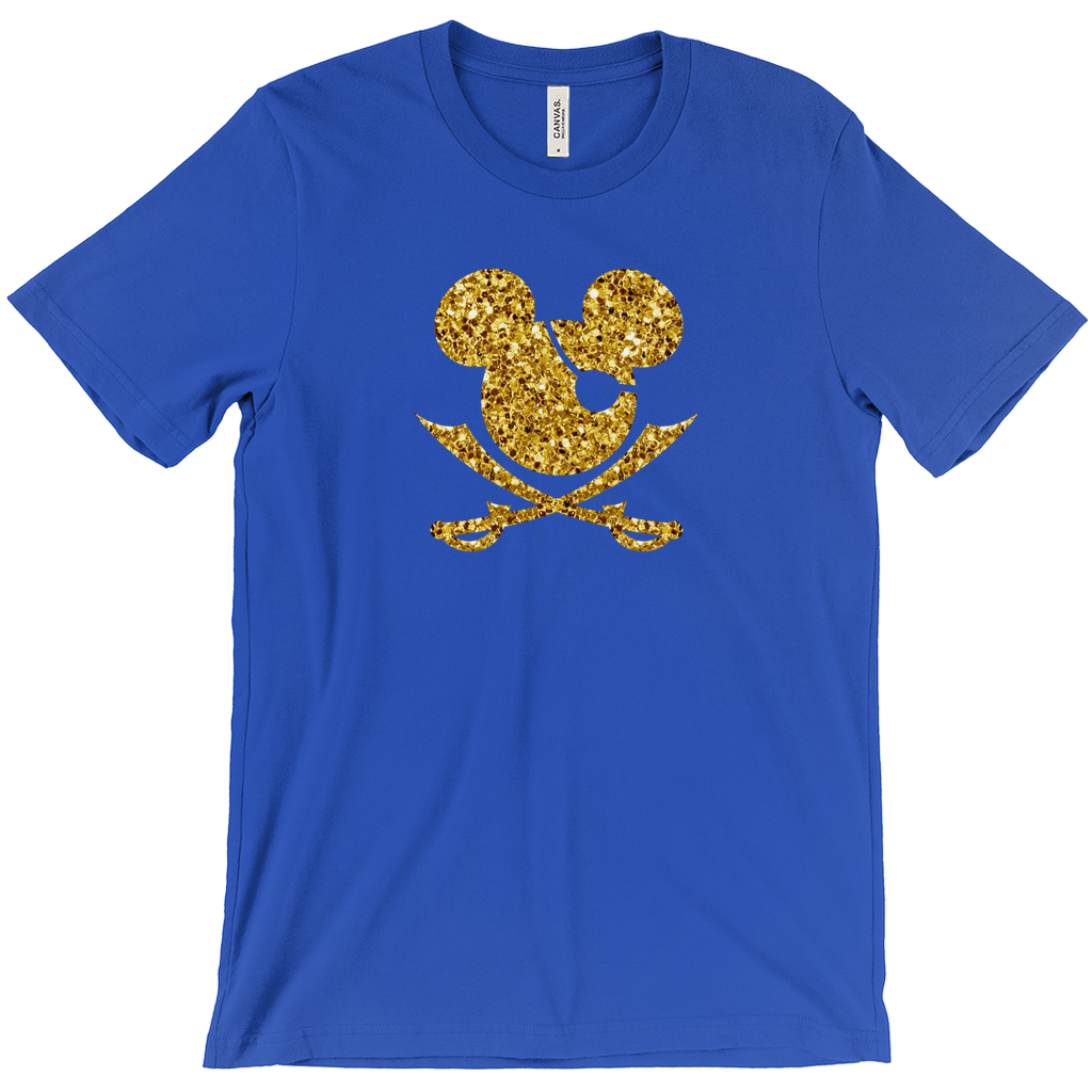 Disney Cruise Shirts - Golden Mickey Edition In Blue (Limited Quantity)