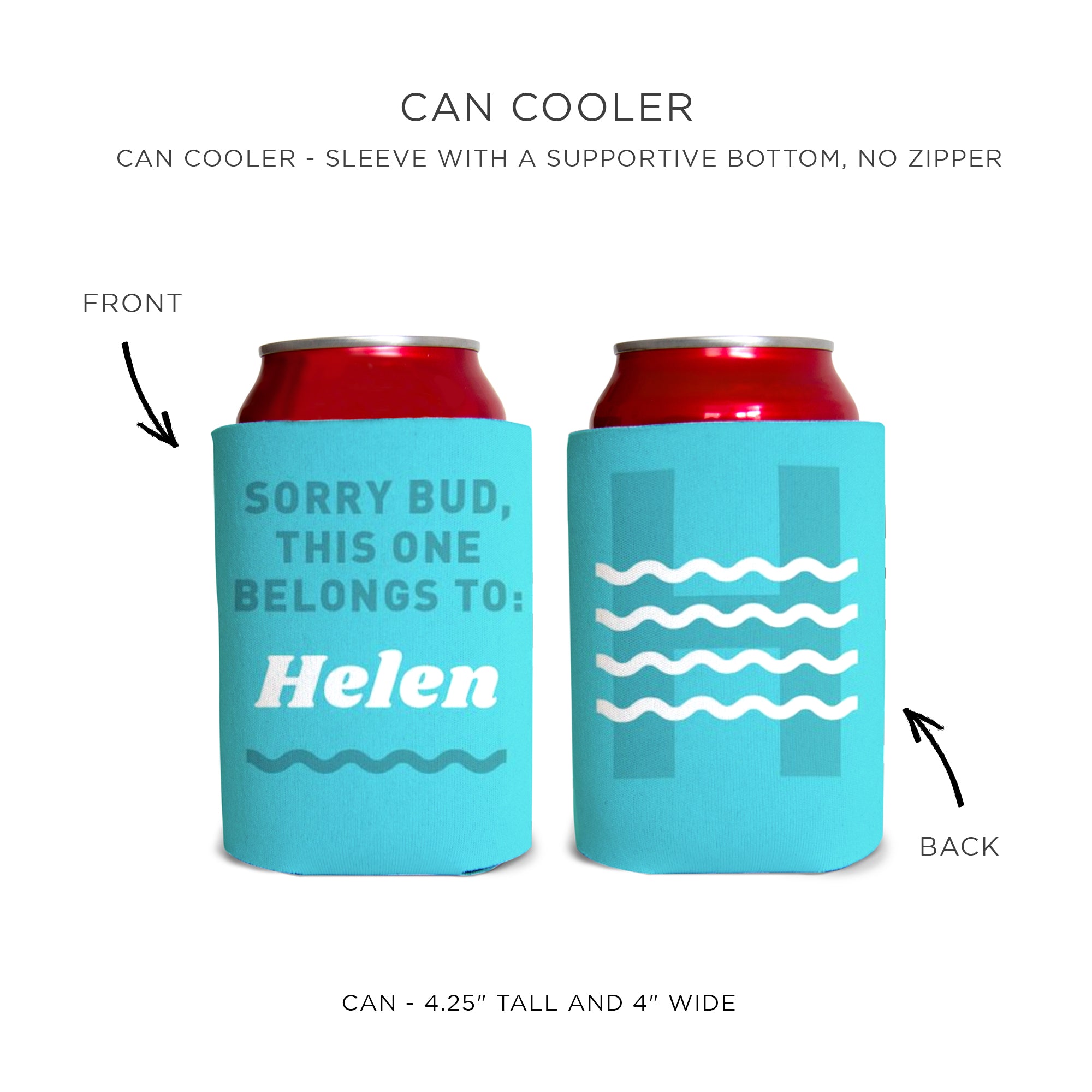 Gone Swimming Can Cooler