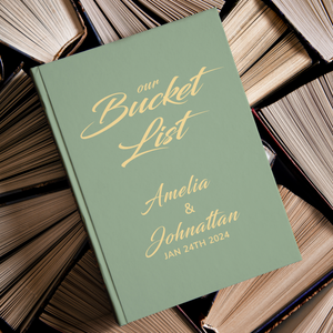 Personalized Bucket List Journal
