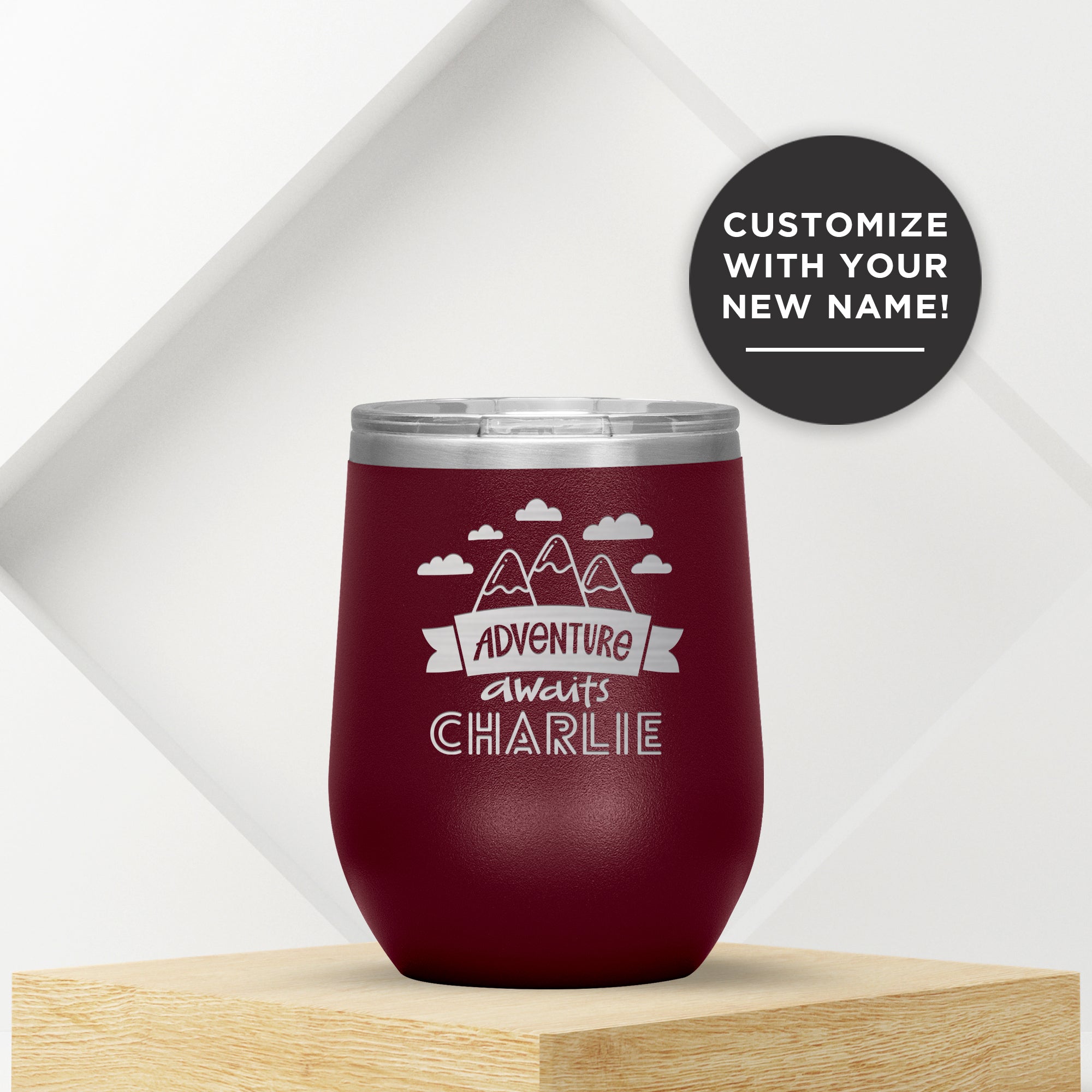 Personalized Adventure Awaits Travel Tumbler