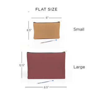 Adventures Await Personalized Essentials Holder Pouch