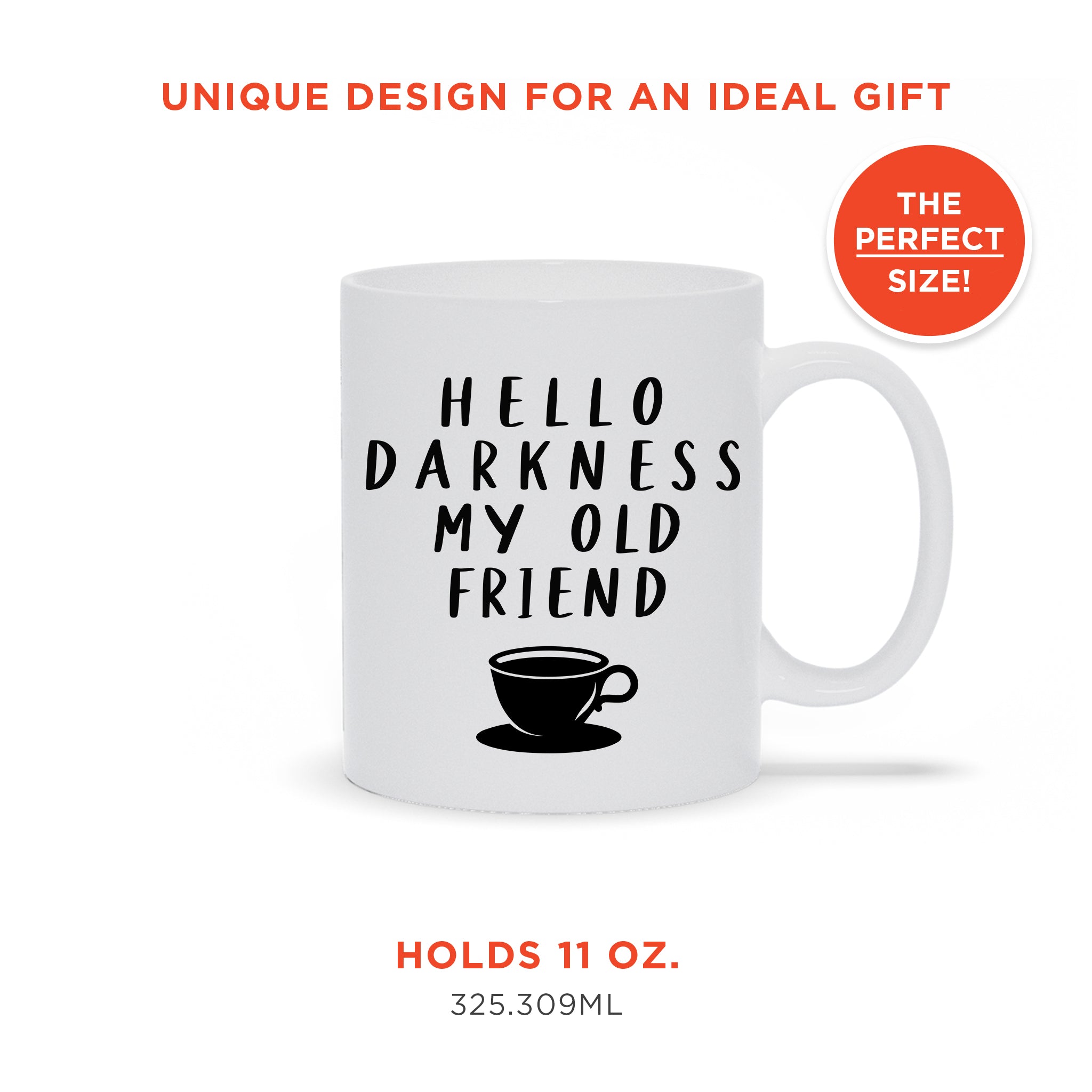 Hello Darkness My Old Friend Mug