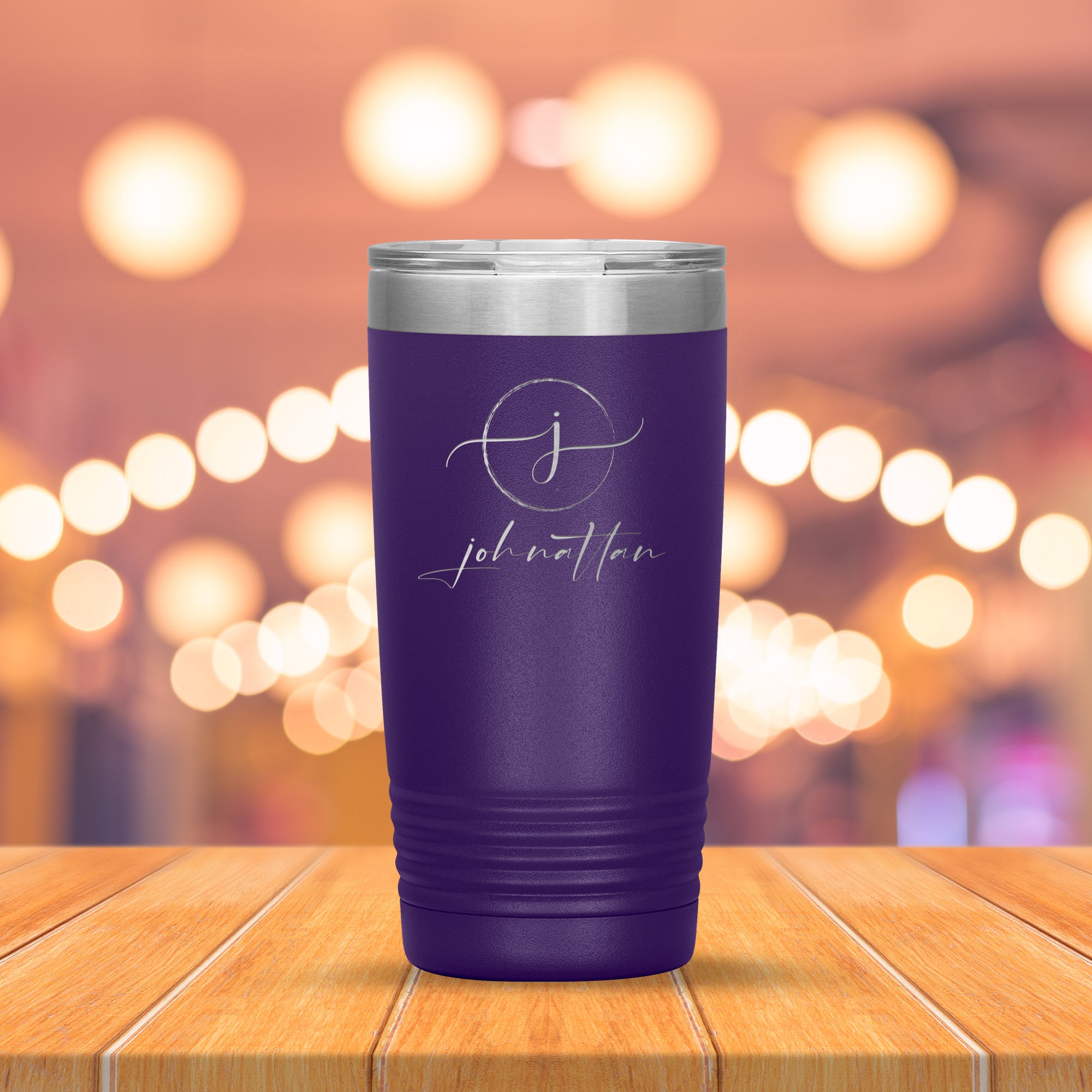 Personalized 20oz Travel Tumbler