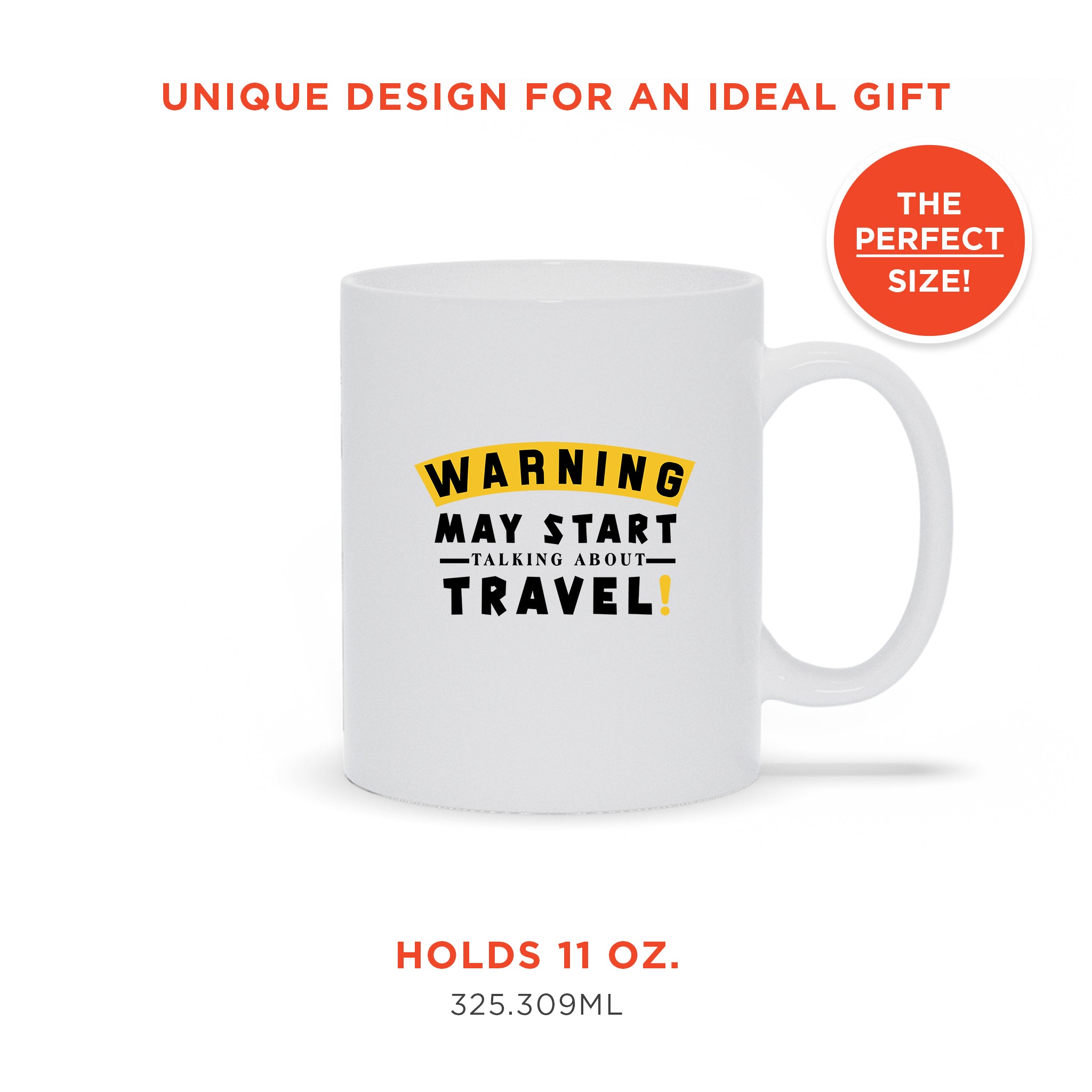 Funny Travel-Lover Mug - Coffee Mug For Traveler