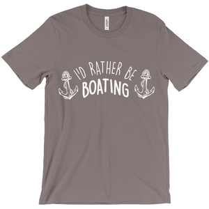 I'd Rather Be Boating Shirt