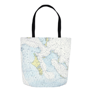 Cape May, New Jersey, USA City Map Cotton Shopper Tote Bag - Super Cool  Totes
