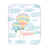 Personalized Hot Air Balloon Ride Burp Cloth