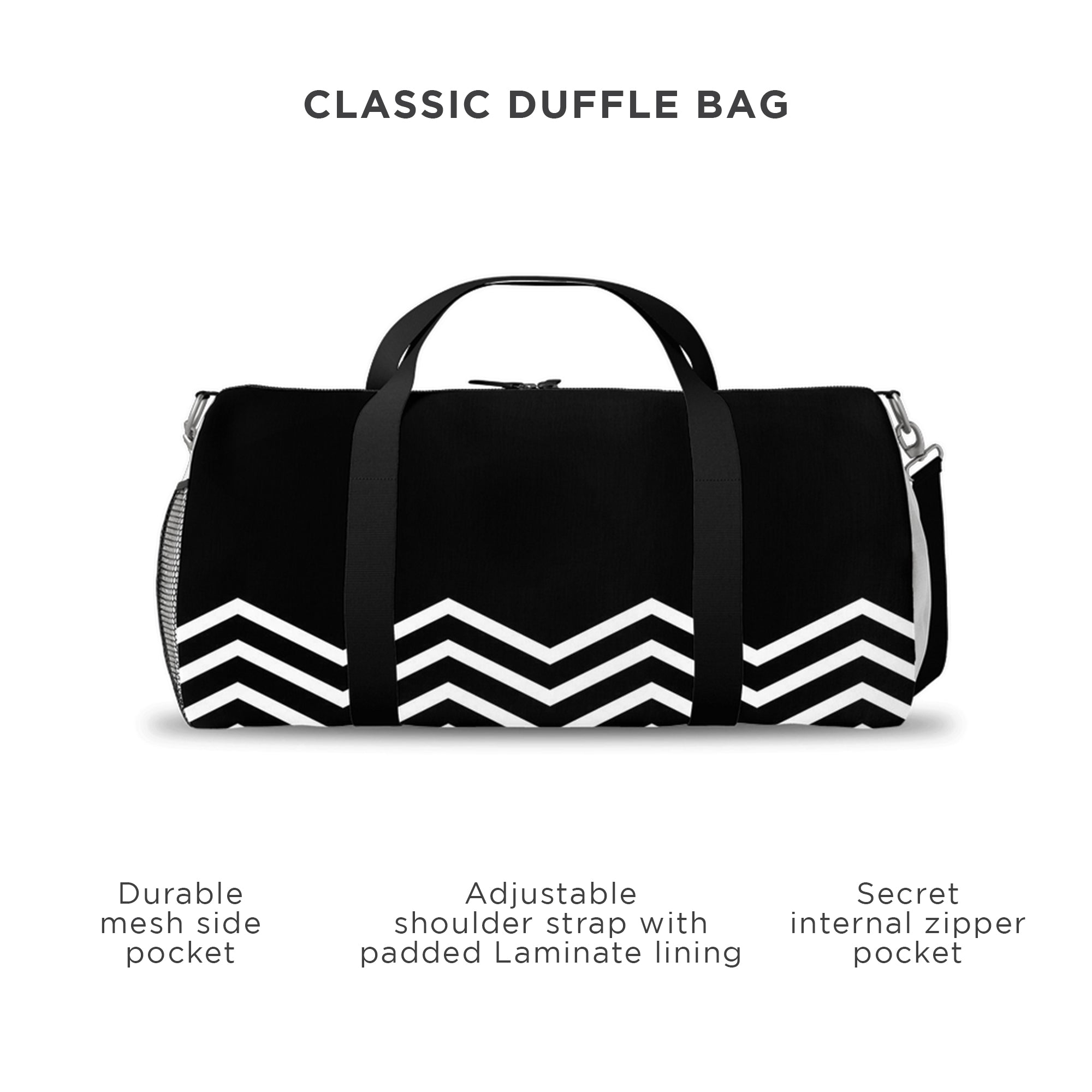 Sporty Duffle Weekender Bag