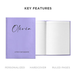 Letters to my Daughter & Son Personalized Journal