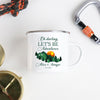 Oh Darling Let's Be Adventurers Personalized Mug