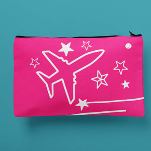 Zippered Accessory Pouch: Travel Bag, Unique Travel Gift, Mask Pouch, Medicine Pouch