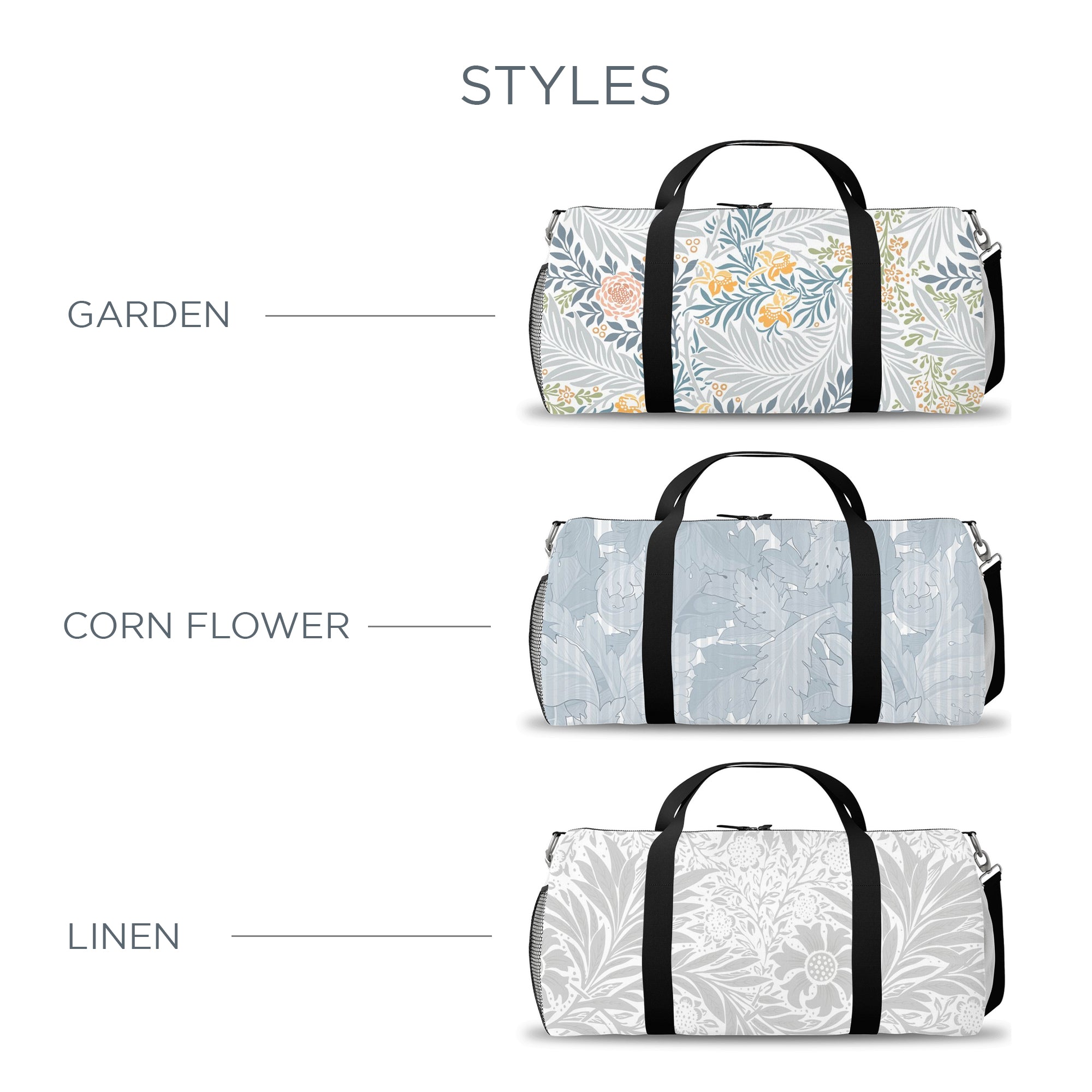 Floral Duffle Weekender Bag