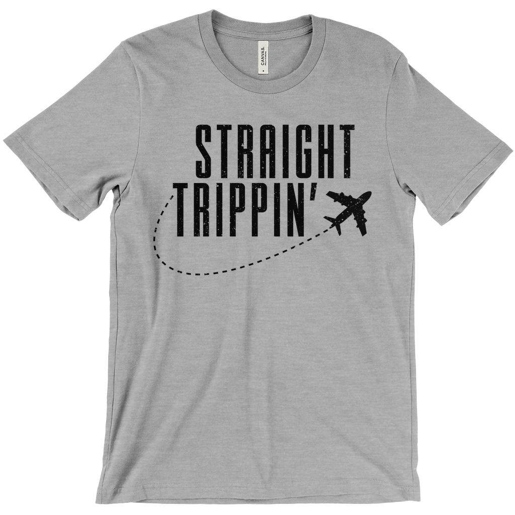 Straight Trippin - Fun Unisex Travel Shirt