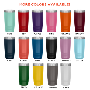 Personalized 20oz Travel Tumbler