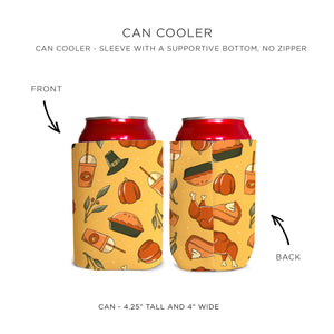Thanksgiving Can & Bottle Coolers