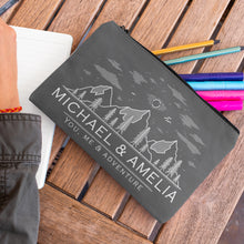 Adventures Await Personalized Essentials Holder Pouch