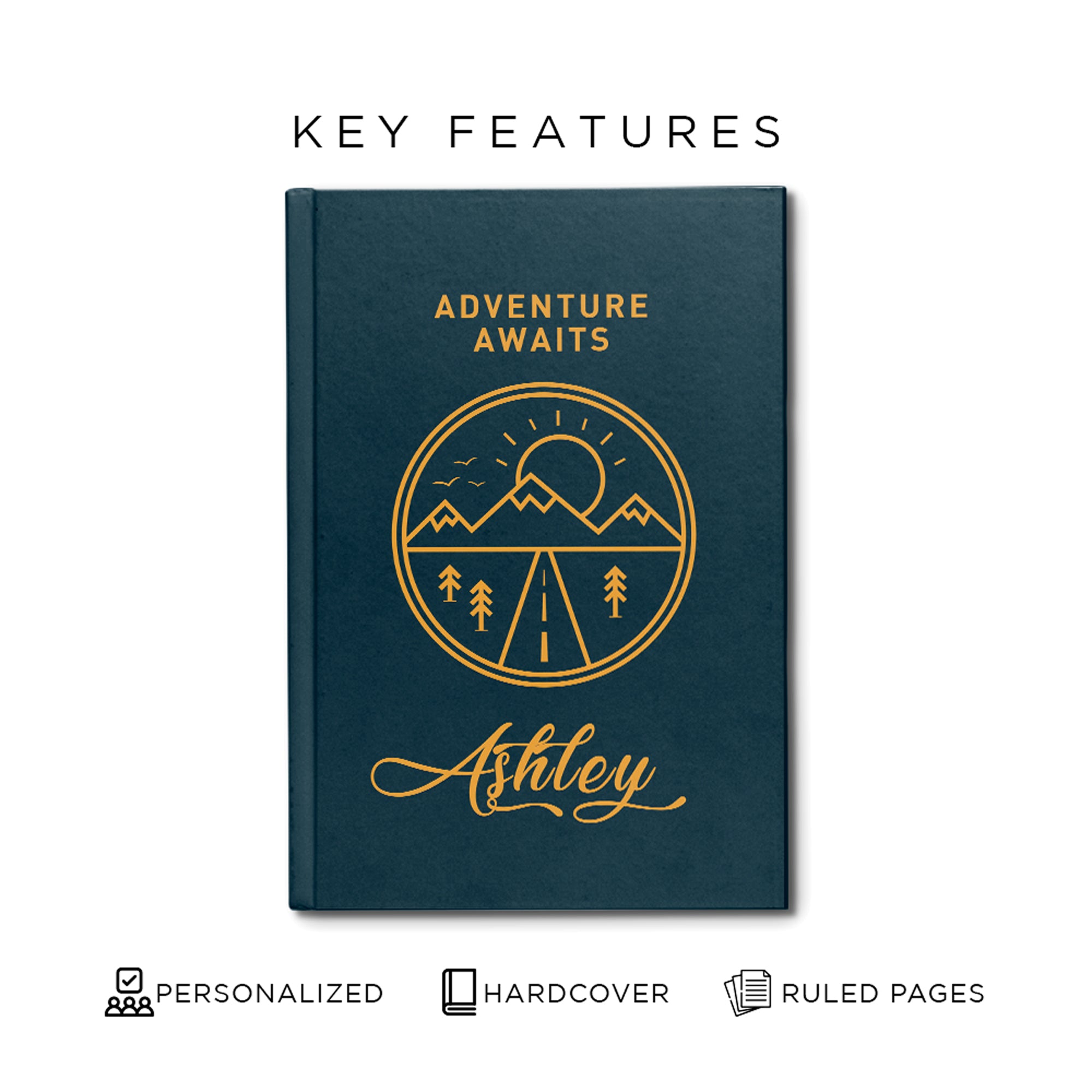 Personalized Adventure Awaits Travel Journal