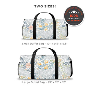 Floral Duffle Weekender Bag