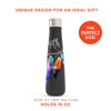 Load image into Gallery viewer, Personalized Boho Feather Travel Water Bottle