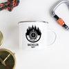 Load image into Gallery viewer, Groomsman Forest Compass Enamel Mug