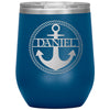 Nautical Anchor & Rope Wine Tumbler (Personalized!)