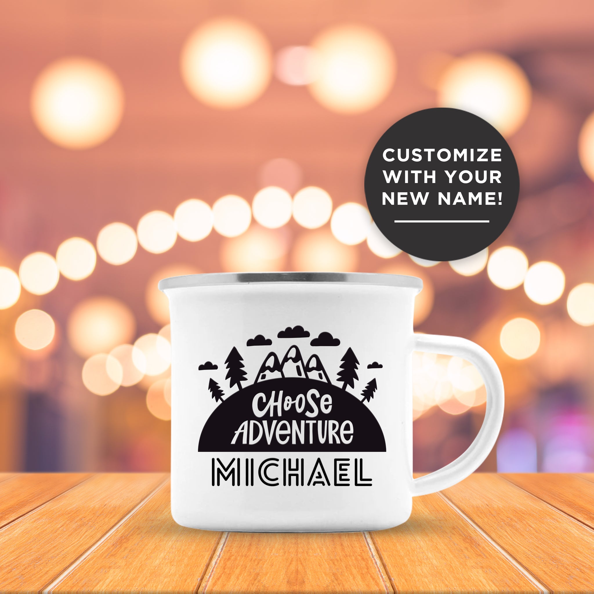 Choose Adventure Personalized Mug