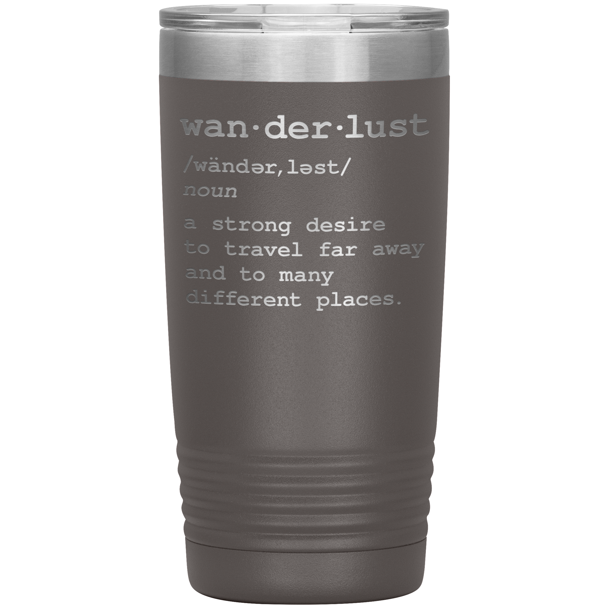 Wanderlust Travel Mug - 20oz To-Go Mug For All Occasions