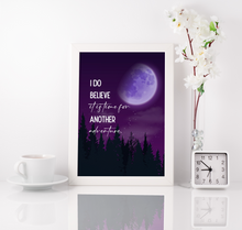 Time For Another Adventure Framed Quote Poster