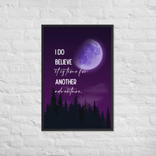Time For Another Adventure Framed Quote Poster