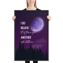 Time For Another Adventure Framed Quote Poster