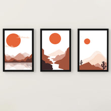 Modern Desert Travel Art Prints