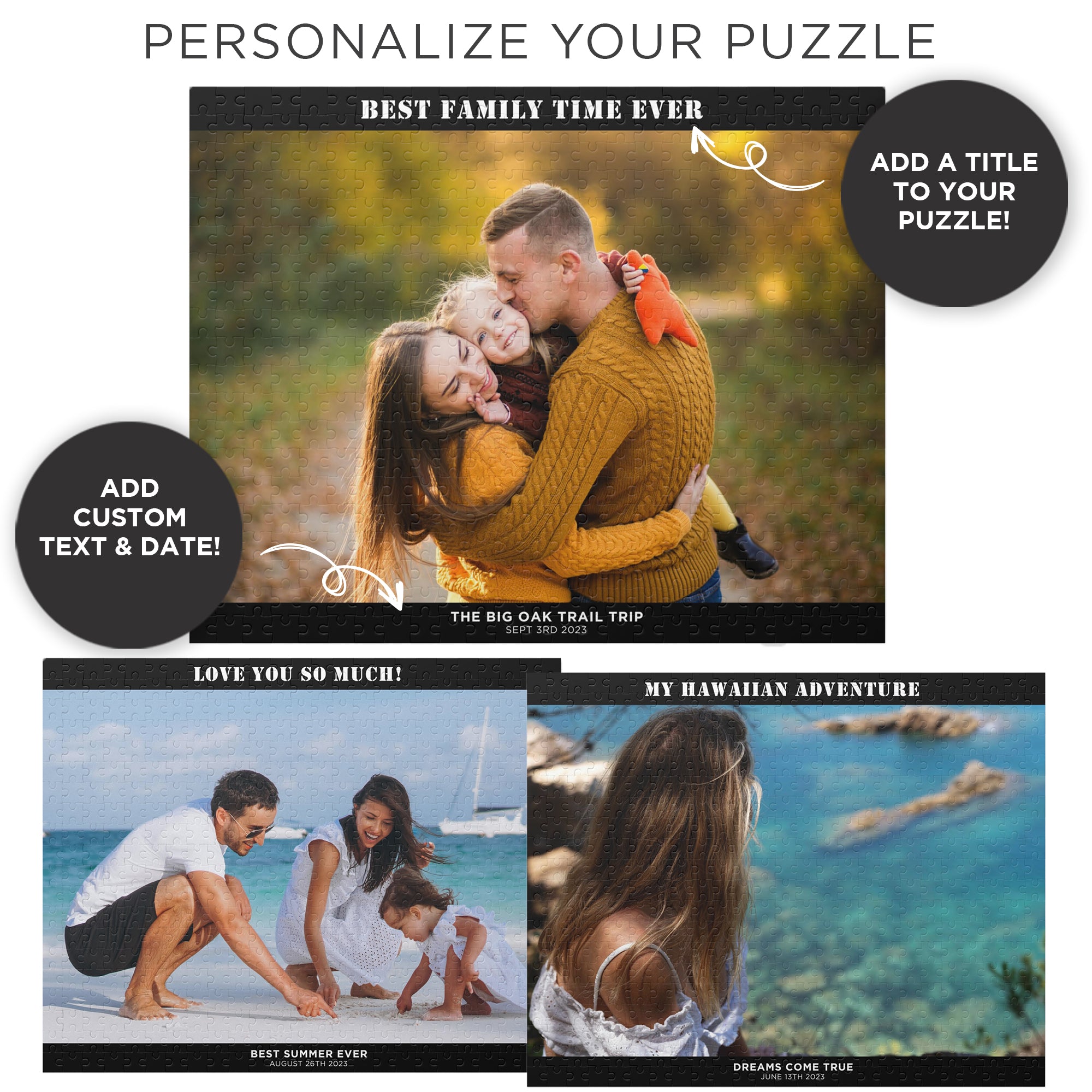 Personalized Destination Puzzle