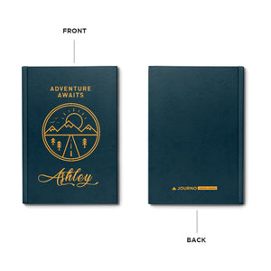 Personalized Adventure Awaits Travel Journal