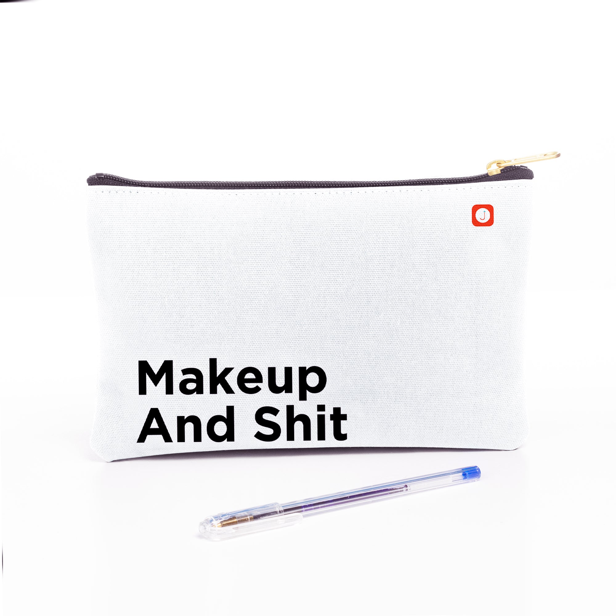 Makeup And Shit Travel Accessory Pouch