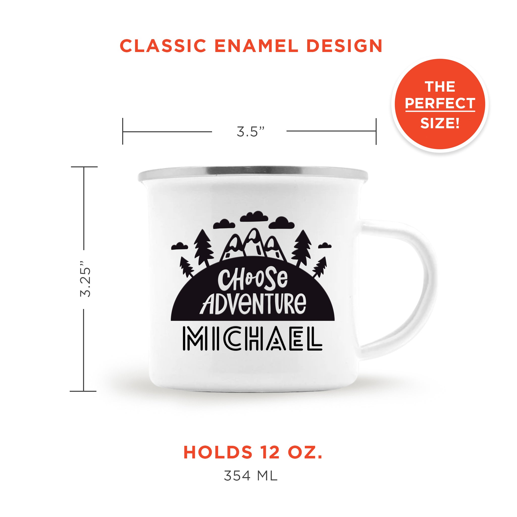 Choose Adventure Personalized Mug