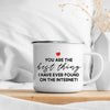 Personalized Online Dating Camp Mug