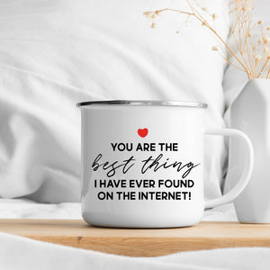 Personalized Online Dating Camp Mug