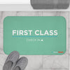 First Class Check In Bath Mat - Funny Bathroom Decor