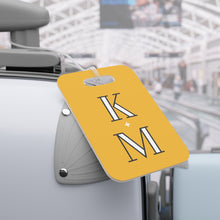 Personalized Couple Initials Luggage Tag