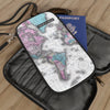 Load image into Gallery viewer, Personalized International World Map Travel Wallet