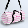 Striped Weekender Bag