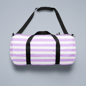 Striped Weekender Bag