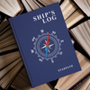 Load image into Gallery viewer, Nautical Compass Ship&#39;s Log Notebook