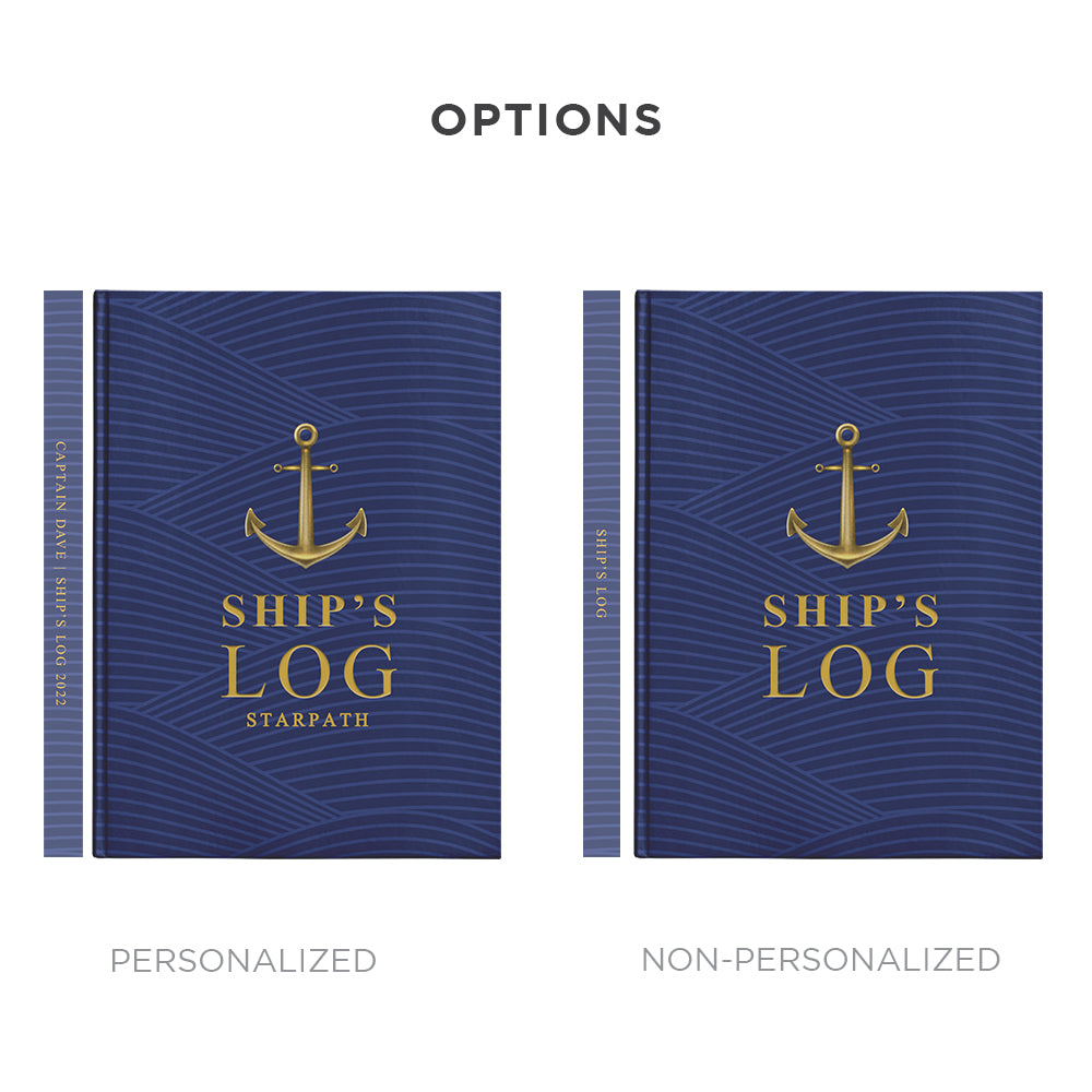 Personalized Ship's Log Boating Journal